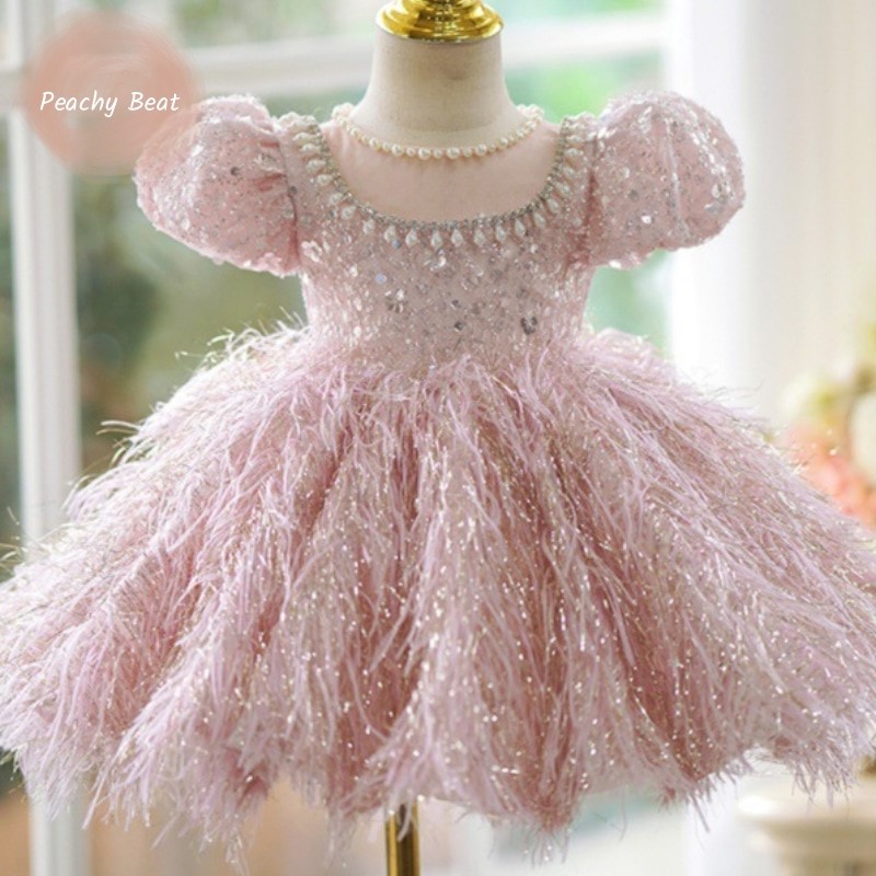 Baby Clothing On Sale - Mode Baby Meisje Prinses Pailletten Veren