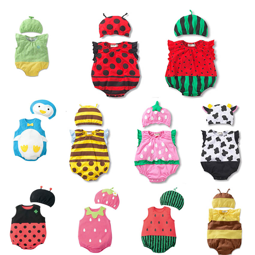 Baby Clothing Clearance - Schattige nieuwe babyjongen/meisje rompertjes, zomerkleding voor