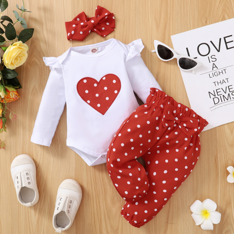 Baby Clothing Clearance - 3 STKS Pasgeboren Baby Meisje Kleding