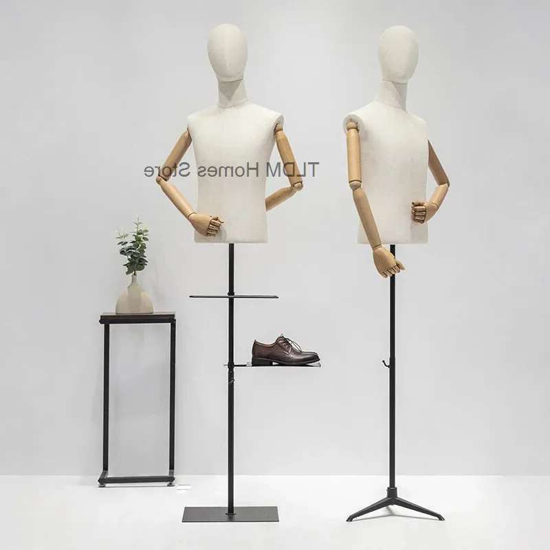 Baby Clothing Display Stand - Mannelijke mannequin, halve lengte mannequins, kledingwinkel