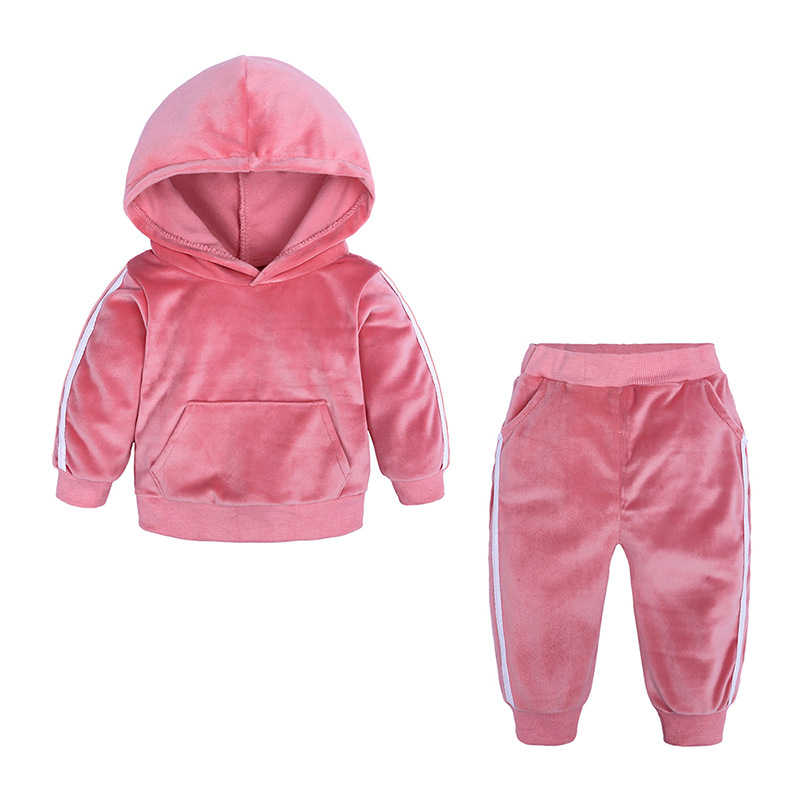 Baby Clothing Factory Shop - 2-delige set groothandel kinder trainingspakken baby