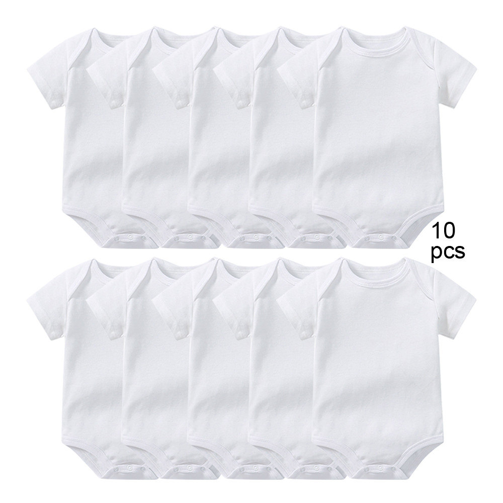 Baby Clothing Factory Shop - 10 stuks dikke katoenen babybody's pasgeboren