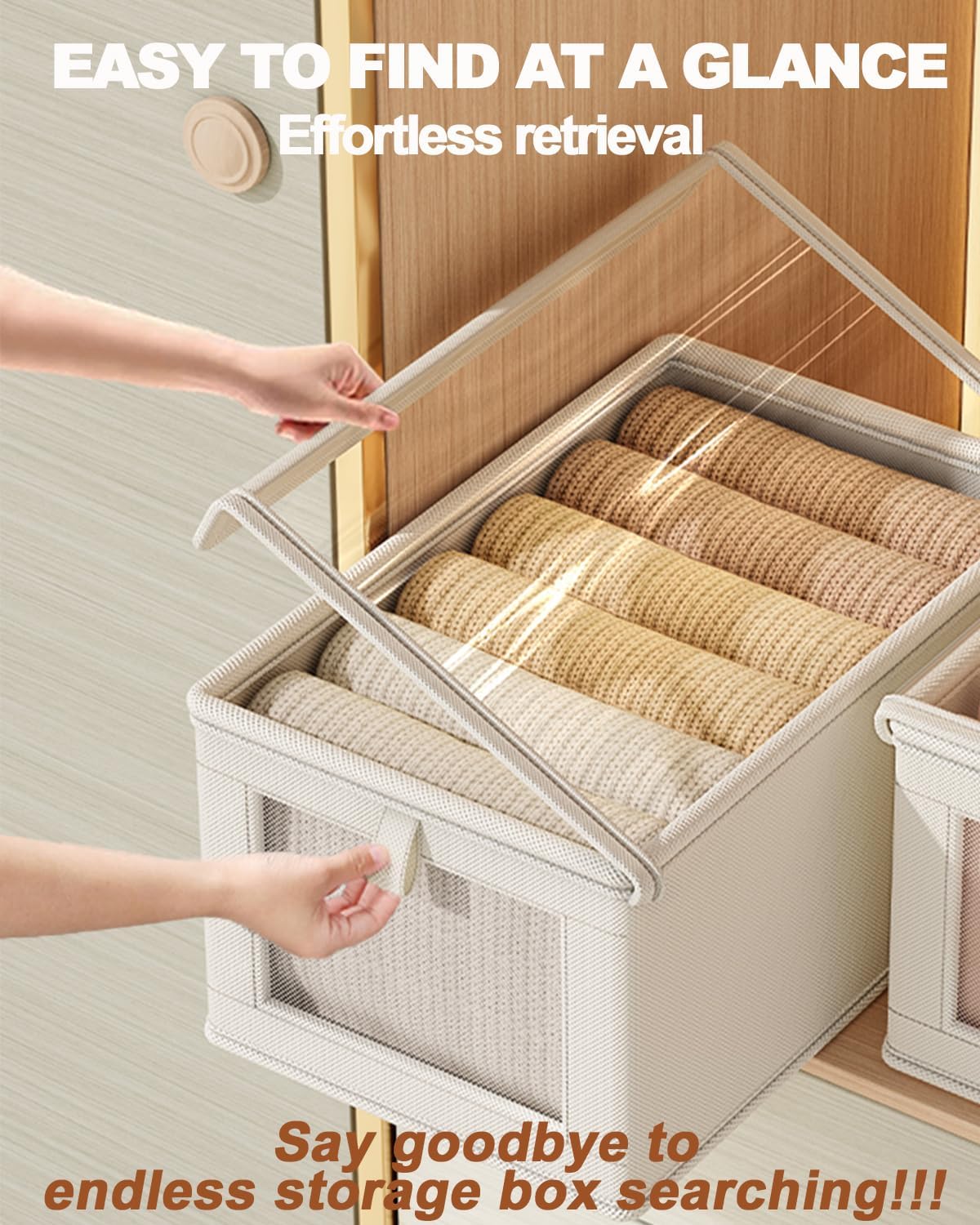 1PC opvouwbare kledingopbergdo - Baby Clothes Organiser recensie en prijs