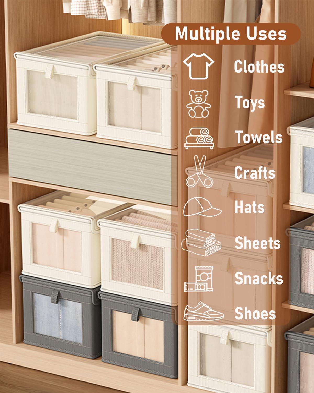 1PC opvouwbare kledingopbergdo - Baby Clothes Organiser recensie en prijs
