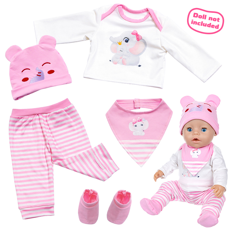 Kledingset voor 16-18 inch pas - Baby Clothing On Sale recensie en prijs