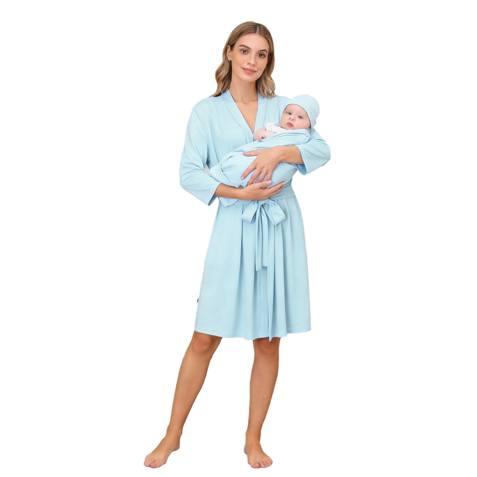 Mama en ik badjas-wikkelset Zw - Baby Clothing Night recensie en prijs