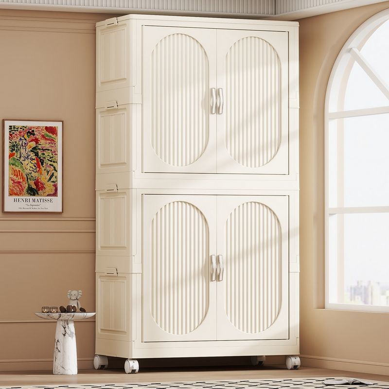 Opvouwbare babykast van plasti - Baby Clothing Cupboard recensie en prijs